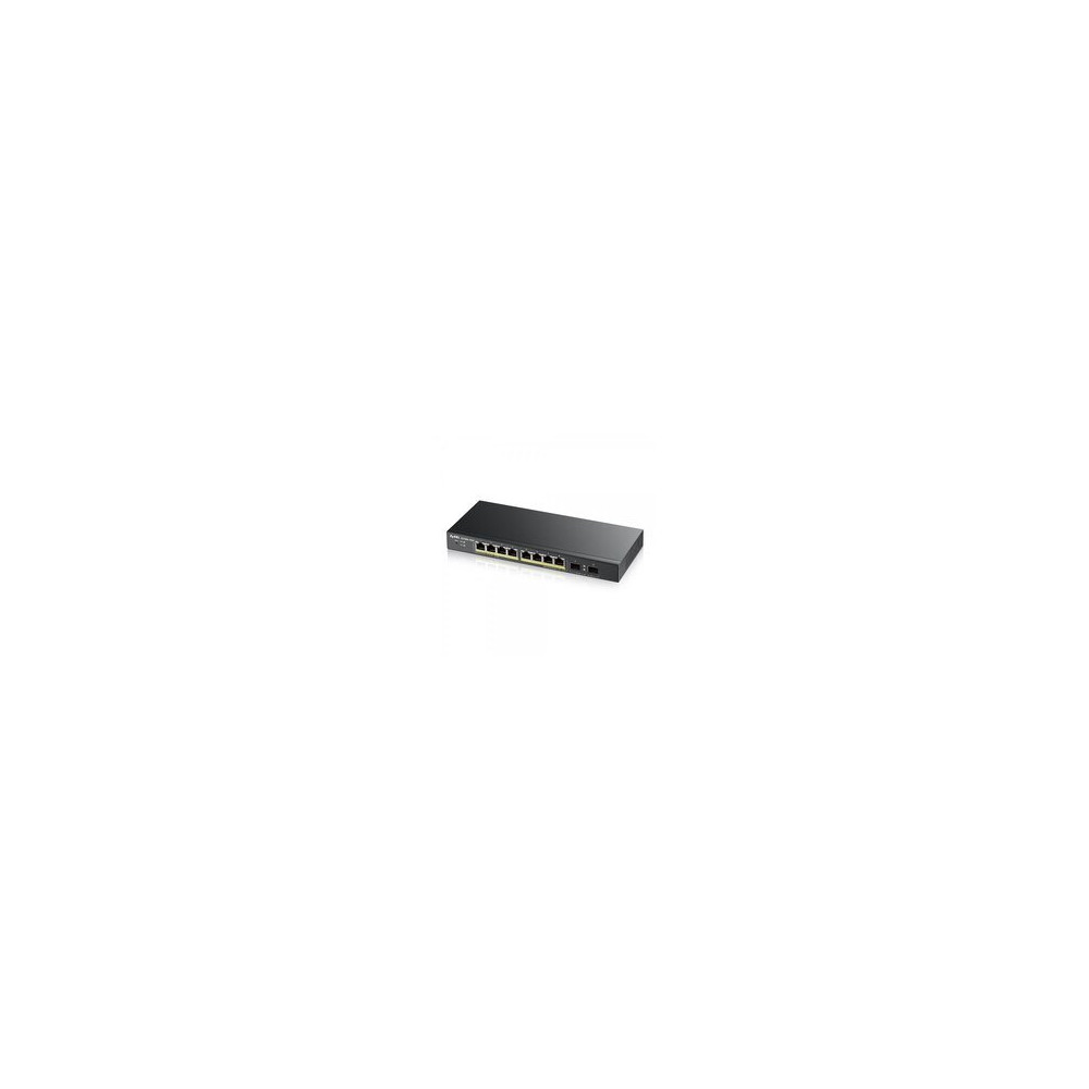 ZyXEL Switch GS1900-8HP 8x Gigabit PoE Ports smart managed lüfterlos L2 - Interruttore - 1 Gbps
