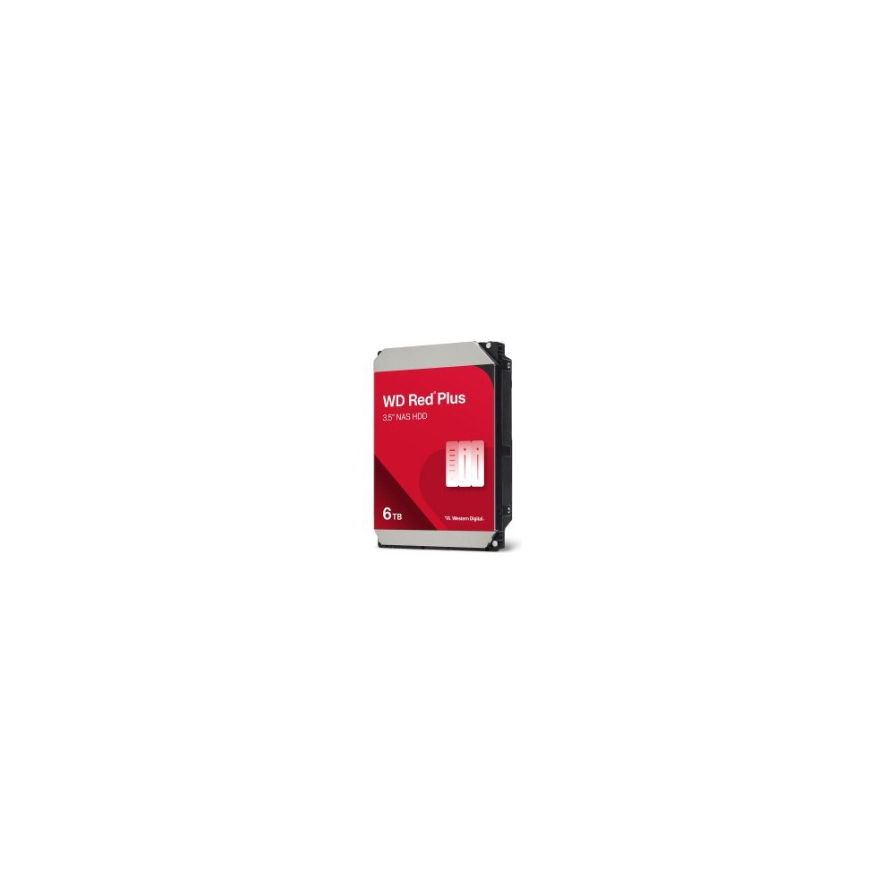 WD Red Plus WD60EFPX - Disco rigido - 6 TB - interno - 3.5″ (8.9 cm)