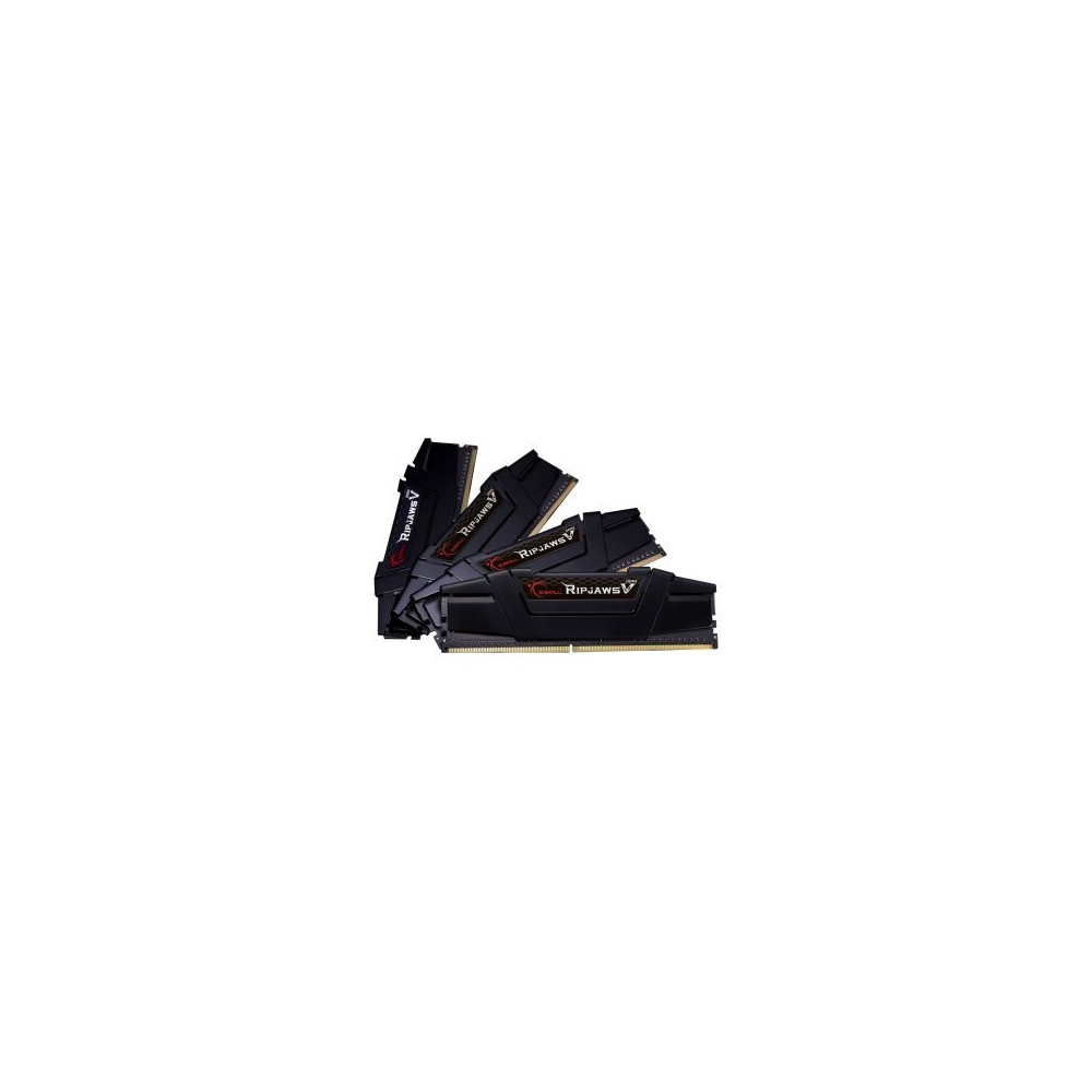 G.Skill Ripjaws V 64GB DDR4-3200Mhz - 64 GB - 4 x 16 GB - DDR4 - 3200 MHz - 288-pin DIMM - Nero