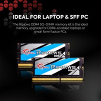 G.Skill Ripjaws SO-DIMM 16GB DDR4-2400Mhz - 16 GB - 1 x 16 GB - DDR4 - 2400 MHz - 260-pin SO-DIMM