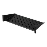 Rittal DK 5501.615 - Mensola per scaffale - Nero - Acciaio - 25 kg - 2U - 48,3 cm (19″)