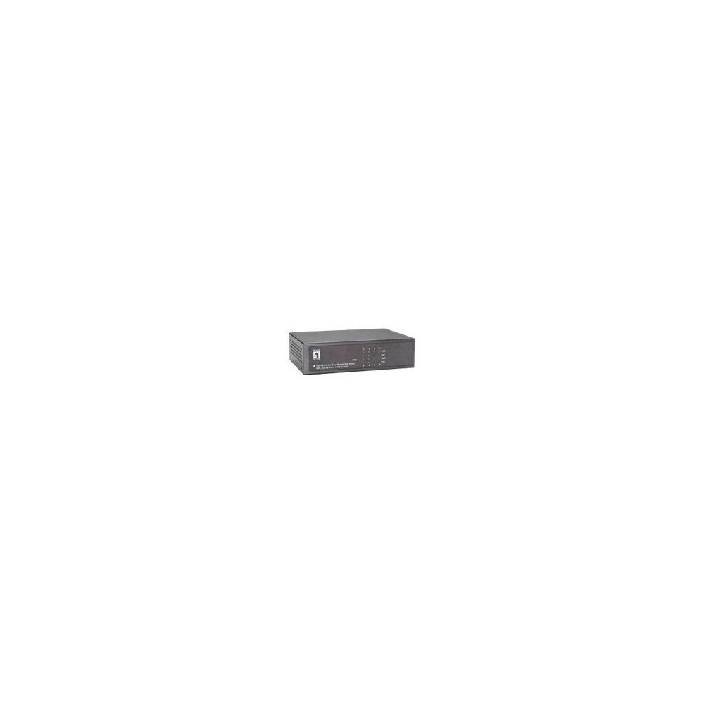 LevelOne FEP-0511 - Fast Ethernet (10/100) - Full duplex - Supporto Power over Ethernet (PoE)