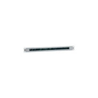 Equip 327412 - Pannello spazzolato - Grigio - 1U - 48,3 cm (19″) - 44 mm - 92,3 mm