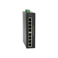 LevelOne IFP-0801 switch di rete Fast Ethernet (10/100) Supporto Power over Ethernet (PoE) Nero
