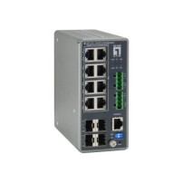 LevelOne IGP-1271 switch di rete Gestito L3 Gigabit Ethernet (10/100/1000) Supporto Power over Ethernet (PoE) Grigio