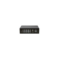 LevelOne Switch 10Port Gigabit PoE DIN-Rail -40°C to 75°C - Interruttore - 1 Gbps