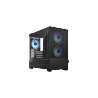 Fractal Design Fractal D. Pop Mini Air RGB TG Cl Ti. bk| FD-C-POR1M-06