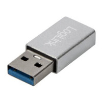 LogiLink AU0056 - USB 3.0 Adapter A-Stecker> C-Buchse Silber - Adattatore