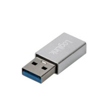 LogiLink AU0056 - USB 3.0 Adapter A-Stecker> C-Buchse Silber - Adattatore