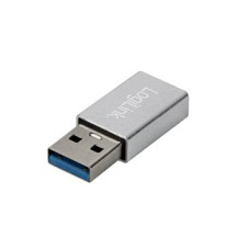 LogiLink AU0056 - USB 3.0 Adapter A-Stecker> C-Buchse Silber - Adattatore