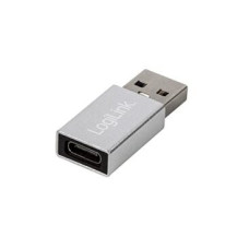 LogiLink AU0056 - USB 3.0 Adapter A-Stecker> C-Buchse Silber - Adattatore