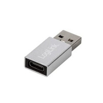 LogiLink AU0056 - USB 3.0 Adapter A-Stecker> C-Buchse Silber - Adattatore