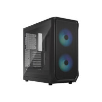 Fractal Design Focus 2 RGB - Tower - ATX - Pannello laterale con finestra (vetro temperato)