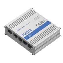 Teltonika TSW110 - Switch - unmanaged - 5 x 10/100/1000