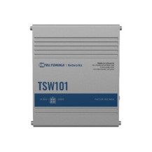 Teltonika TSW101 - Switch - 5 x 10/100/1000 - montabile su guida DIN, montabile a parete - PoE+ - CC