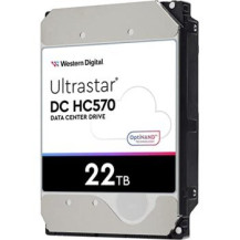 WD Ultrastar DC HC570 - Disco rigido - 22 TB - interno - 3.5″ (8.9 cm)