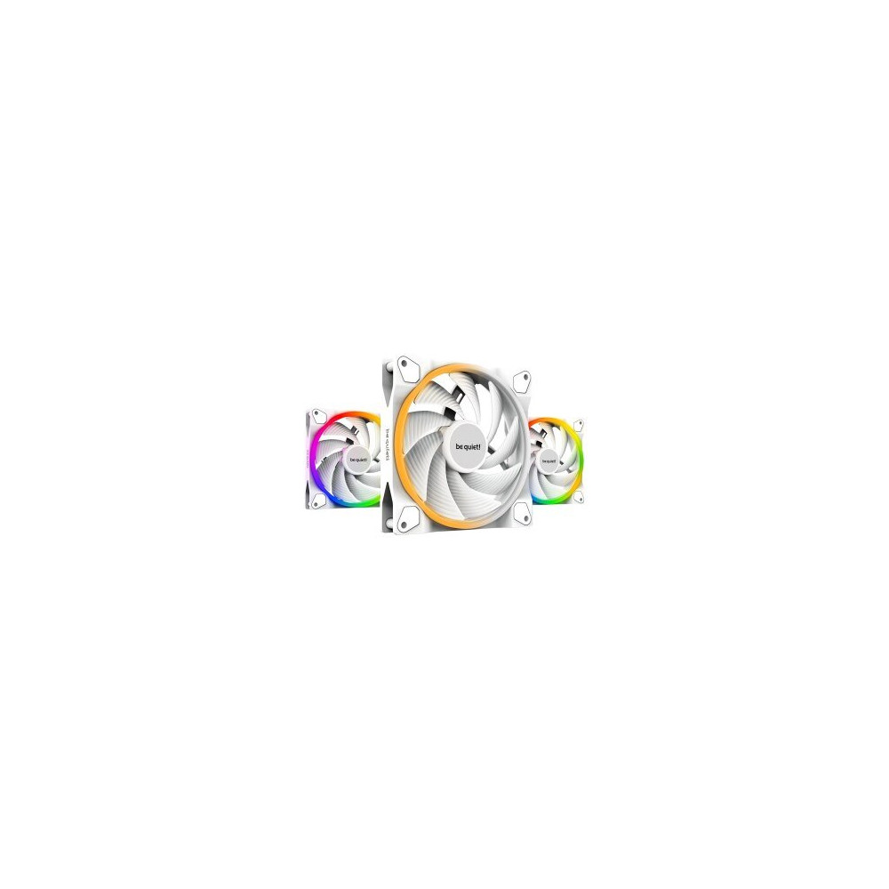 Be Quiet! Light Wings - Ventola per case - PWM - 140 mm - bianco (confezione da 3)