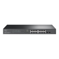 TP-LINK JetStream TL-SG2218P V1.60 - Switch - Smart - 16 x 10/100/1000 (PoE+)