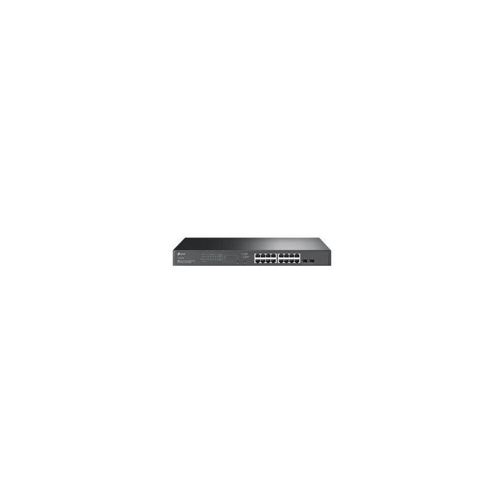 TP-LINK JetStream TL-SG2218P V1.60 - Switch - Smart - 16 x 10/100/1000 (PoE+)