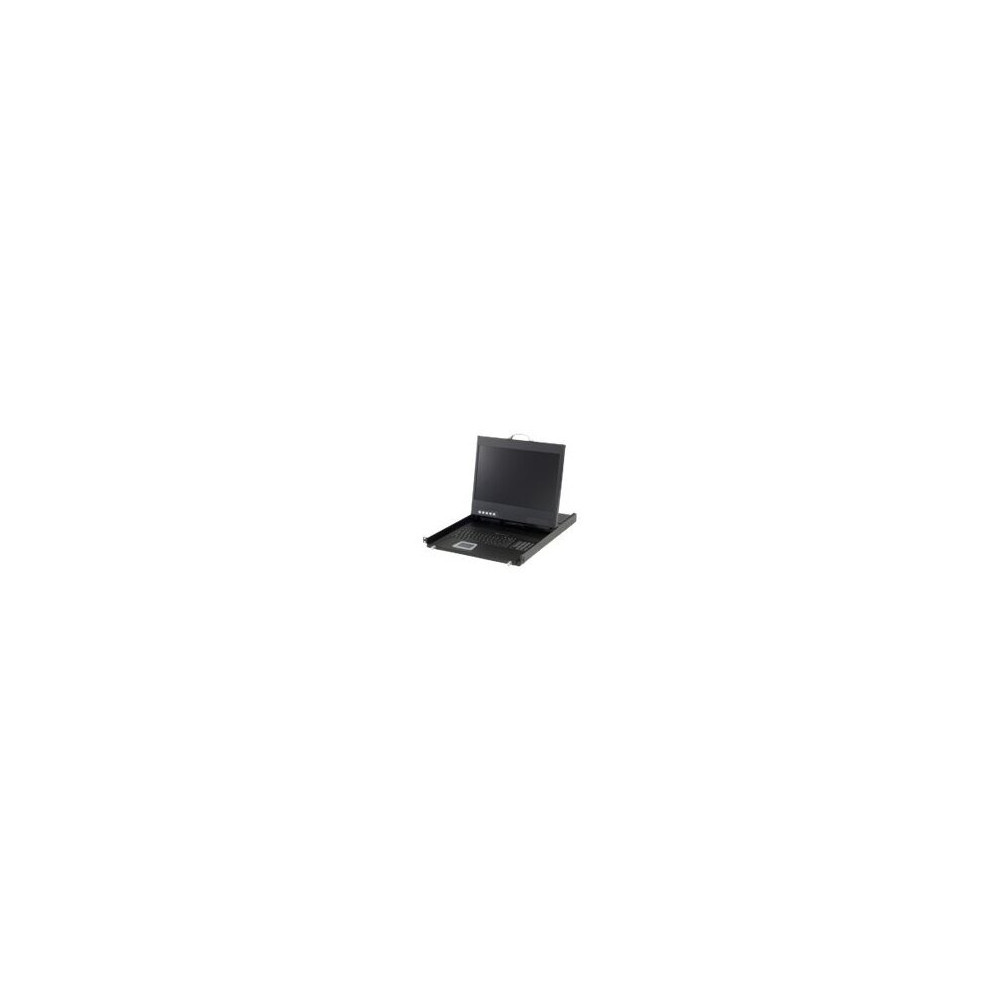 LevelOne KVM-8901DE console a rack 48,3 cm (19″) 1440 x 900 Pixel Nero