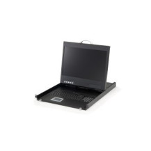 LevelOne KVM-8901DE console a rack 48,3 cm (19″) 1440 x 900 Pixel Nero