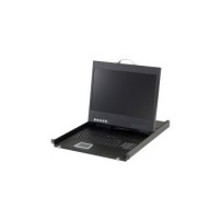 LevelOne KVM-8901DE console a rack 48,3 cm (19″) 1440 x 900 Pixel Nero