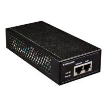Intellinet Gigabit High-Power PoE+ Injector, 1 x 30 W, IEEE 802.3at/af Power over Ethernet (PoE+/PoE)