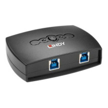 Lindy Switch USB 3.0 a 2 porte - Switch USB per la condivisione di periferiche