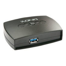 Lindy Switch USB 3.0 a 2 porte - Switch USB per la condivisione di periferiche