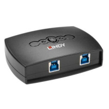 Lindy Switch USB 3.0 a 2 porte - Switch USB per la condivisione di periferiche