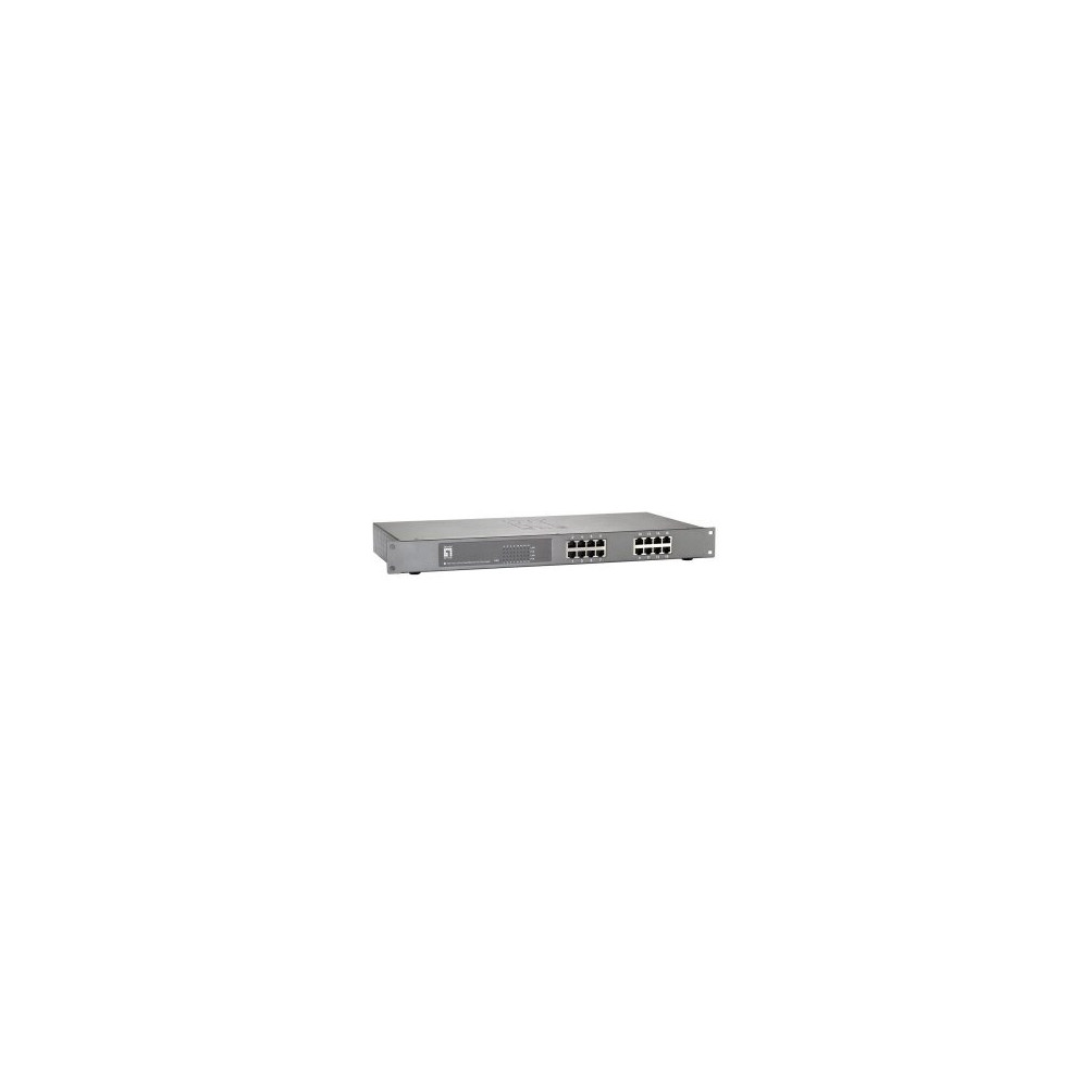 LevelOne FEP-1612W150 - Switch - 16 x 10/100 (PoE+)