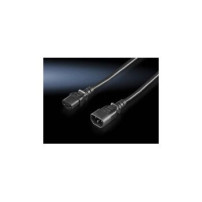 Rittal DK 7200.215. Lunghezza cavo: 1,8 m, collegamento 1: accoppiatore C14, collegamento 2: accoppiatore C13. Tensione di ingre
