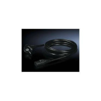 Rittal - Cavo di alimentazione - CEE 7/7 (M) a IEC 60320 C13 - 1,8 m - per CMC