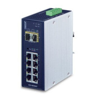 Planet IGS-10020MT - Switch - managed - 8 x 10/100/1000 + 2 x Gigabit SFP