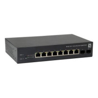 LevelOne GEP-1051 - Switch - Smart - 8 x 10/100/1000 (PoE+)
