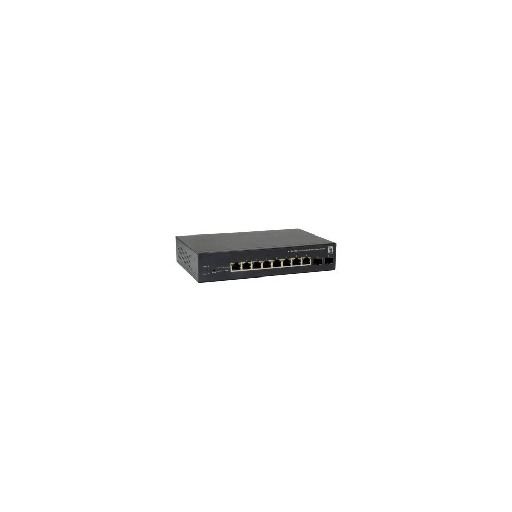 LevelOne GEP-1051 - Switch - Smart - 8 x 10/100/1000 (PoE+)