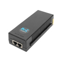 DIGITUS Iniettore PoE+ Ethernet 10 Gigabit, 802.3at, 30 W