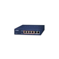 Planet FSD-604HP - Unmanaged - Fast Ethernet (10/100) - Vollduplex - Power over Ethernet (PoE)