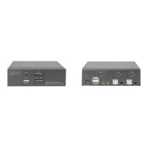 DIGITUS Switch KVM, 2 porte, display singolo, 4K, HDMI®