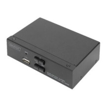 DIGITUS Switch KVM, 2 porte, display singolo, 4K, HDMI®