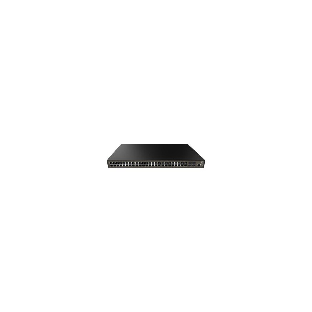 LevelOne GEL-5271 - Switch - L2+ - gestito - 48 x 10/100/1000 + 4 x Gigabit SFP