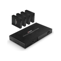Trasmettitore video/audio/infrarossi Lindy - tramite CAT 6