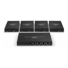 Trasmettitore video/audio/infrarossi Lindy - tramite CAT 6