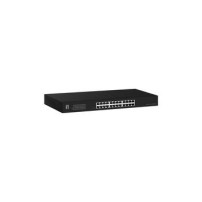 LevelOne Switch 24x GE GEU-2431 19\″ Rack Mount Kit - Unmanaged - Gigabit Ethernet (10/100/1000) - Full duplex - Montaggio su ra