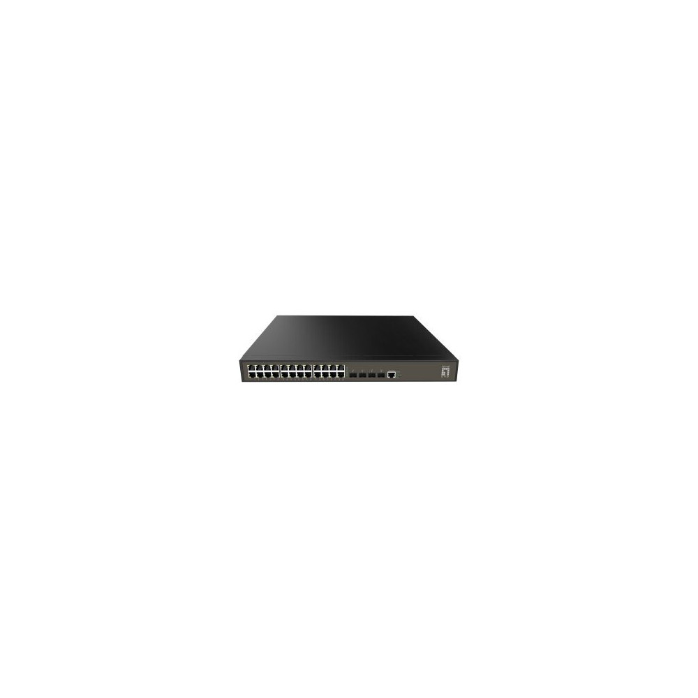 LevelOne GEL-2871 - Switch - gestito - 24 x 10/100/1000 + 4 x SFP Gigabit combinato