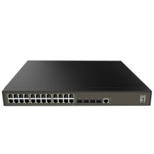 LevelOne GEL-2871 - Switch - gestito - 24 x 10/100/1000 + 4 x SFP Gigabit combinato