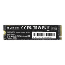 Verbatim Vi3000 - SSD - High Endurance - 2 TB - interno - M.2 2280 - PCIe 3.0 x4 (NVMe)