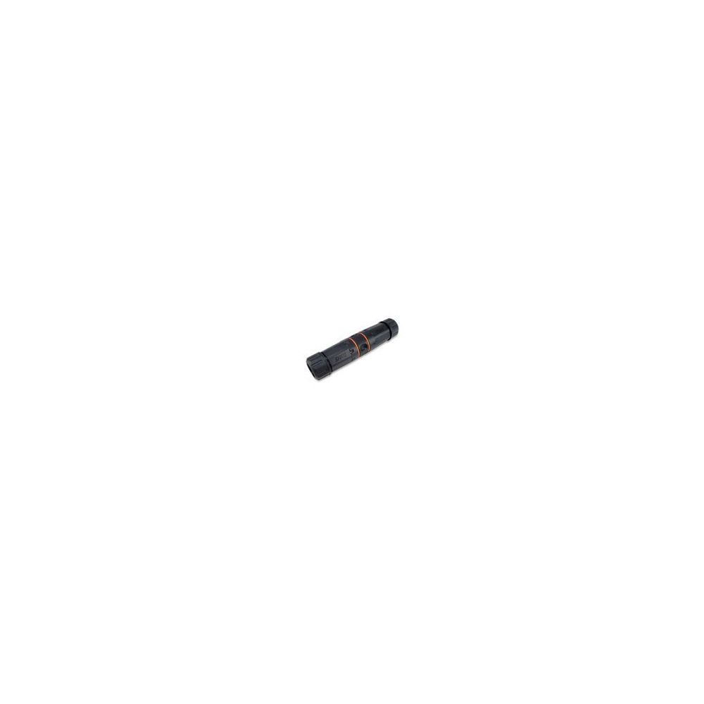 Accoppiatore in linea RJ45 per esterni Cat.6 Equip - RJ-45 - RJ-45 - Nero - Arancione
