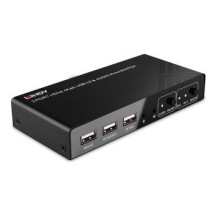 Switch KVM/audio/USB Lindy - HDMI 4K60, USB 2.0