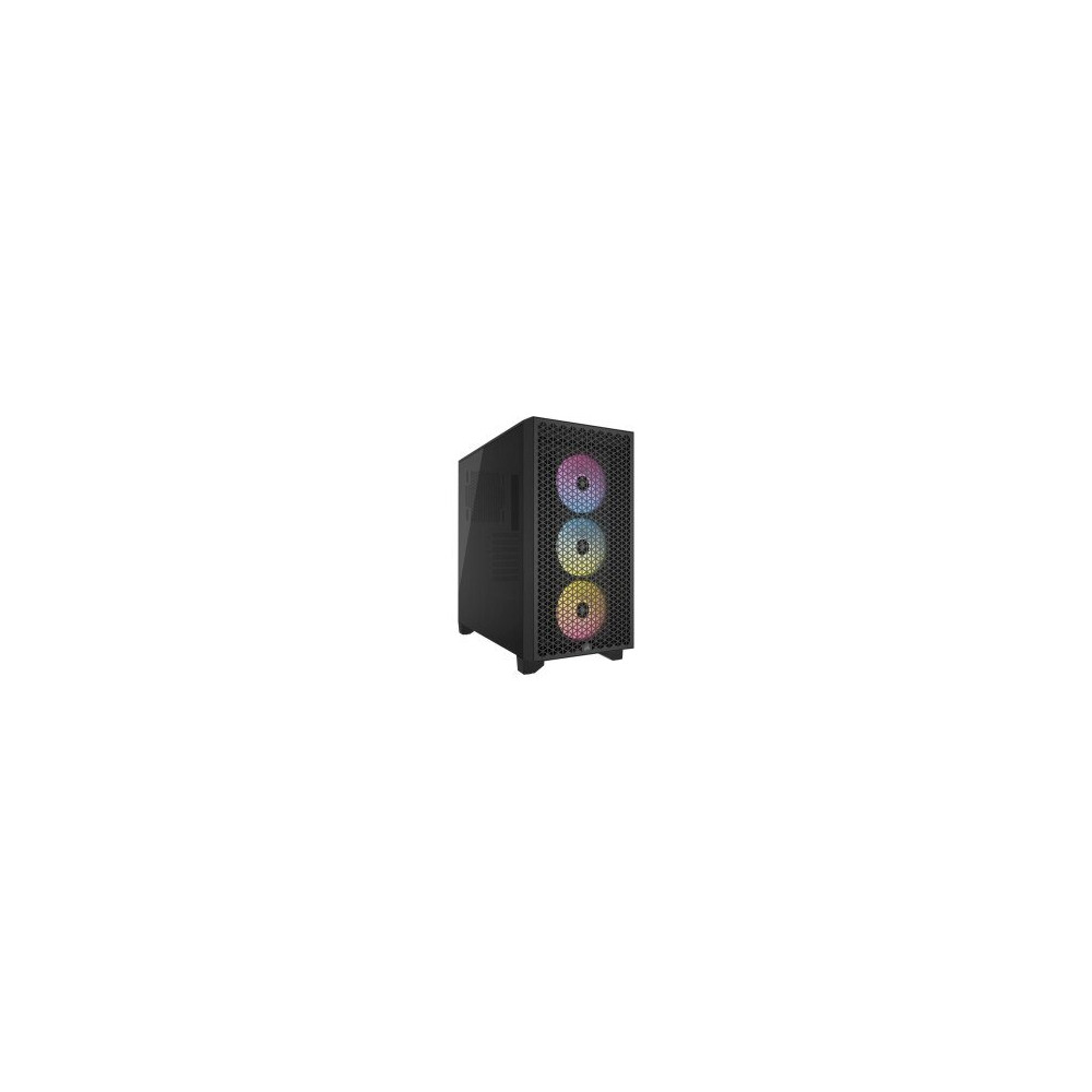 Corsair 3000D RGB AIRFLOW - Mid tower - E-ATX - Seitenteil mit Fenster (gehärtetes Glas)
